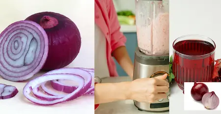 onion juice for hair grow