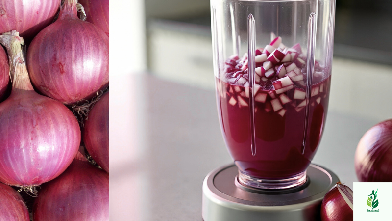 how to make onion juice at home